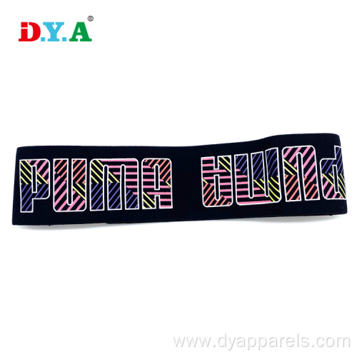 LOGO Printed 45 MM Designer Elastic Band